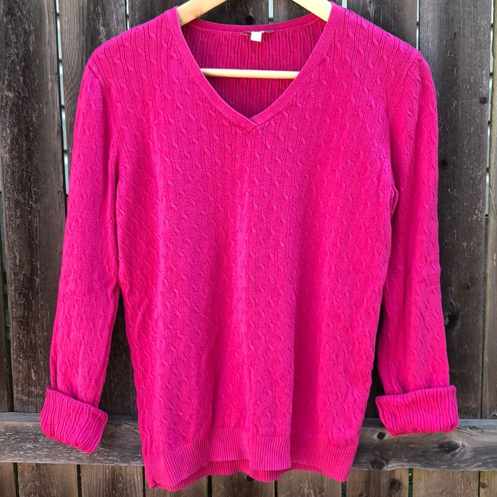 Talbots | Cable-knit Sweater